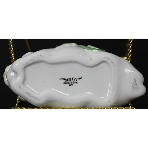 Fitz and Floyed Bunny Blooms Lidded Box - NIB - Picture 11 of 11